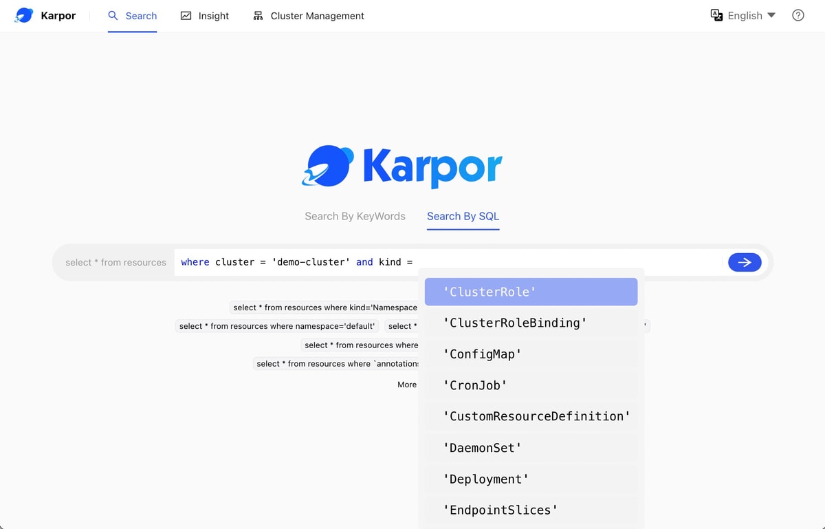 Karpor intelligence for kubernetes